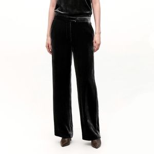 COS
Velvet Wide-Leg Trousers 
US Size 6 New Without Tags